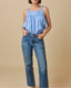 Benita Top - Bluejay
