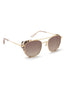 Earhart Blinker Sunglasses - 24K Matte Oyster + Petal