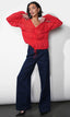 Lainey Flowy Button Blouse
