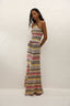 Ria Skirt - Perla Stripe