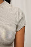 Jude Stripe Tee - Heather/Black Stripe
