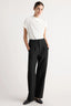 Kenny Asymmetric-Neck Tee - White