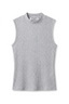 Violet Sweater Rib Top - Heather	Grey