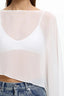 Toni Cape Top - Marshmallow