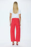 Sabrina Curved Utility Pant - Maraschino