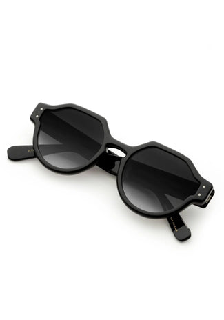 Astor Sunglasses - Black + Shadow