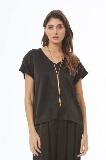 Spenz Boxy Tee - Black