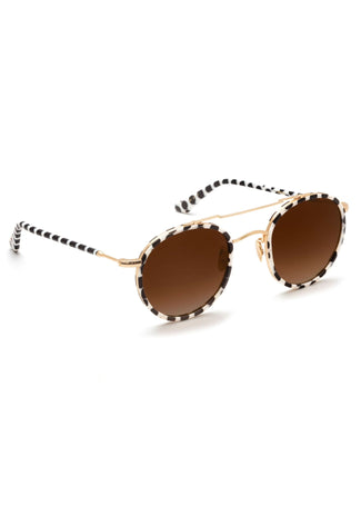 Porter Sunglasses - 24K Titanium + Matte Domino