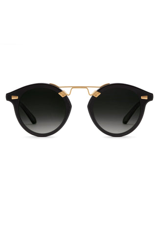 STL Nylon Sunglasses - Black + Shadow 24K Polarized