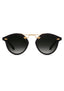 STL Nylon Sunglasses - Black + Shadow 24K Polarized