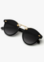 STL Nylon Sunglasses - Black + Shadow 24K Polarized