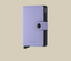 Miniwallet Matte Lilac-Black