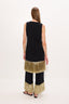 Nella Fringe Pant - Black