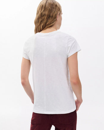 The Slub Tee - Bright White