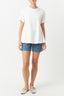 Flared T-Shirt - White