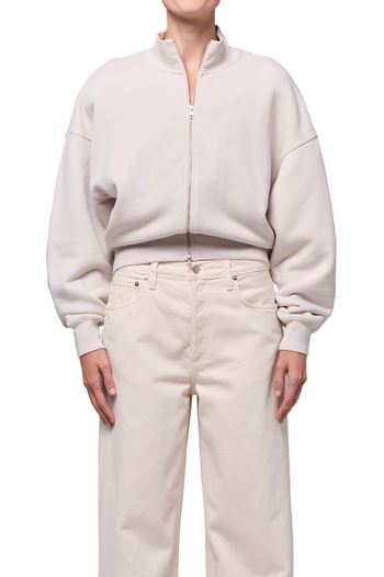 Jensen Zip Up - Bone
