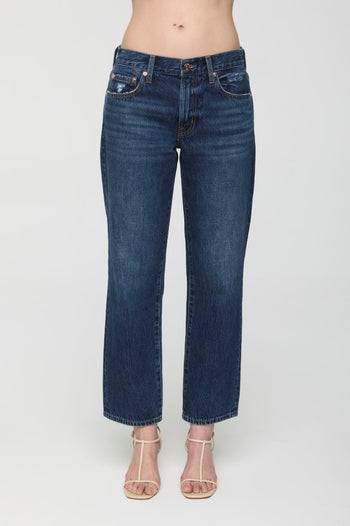Issa Mid Rise Ankle Straight - Mirage
