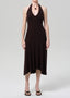 Mila Halter Dress - Chocolate