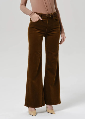 Kimberly 70's Flare Corduroy - Manuka
