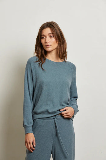 Cooper Brushed Waffle L/S Raglan