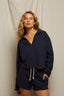 Liz - Tennessee Jersey Pull On Short - Navy