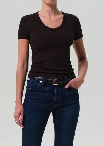 Maude U Neck Tee