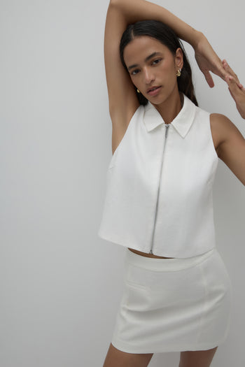 Dalia Linen Vest