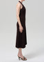 Mila Halter Dress - Chocolate
