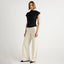 Kenny Asymmetric-Neck Tee - Black