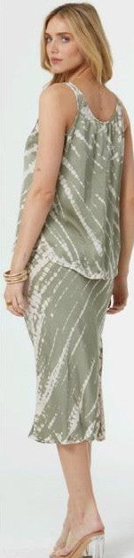 Felicity Skirt - Sea Grass Desert Wash