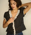 Orella Top - Noir Dot