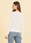 Raleigh Cardigan - White