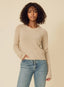 Blakely Cashmere Pullover - Oatmeal