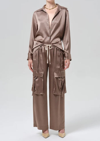 Andira Pull On Pant - Cocoa