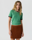 Rib Ringer Tee - Highland/Fig