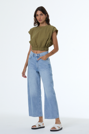 Wendy Top - Dark Olive