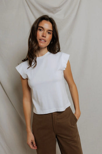 Porter Short Sleeve Tee - White