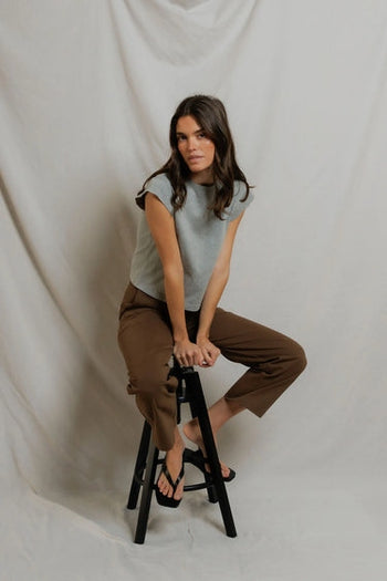 Porter Short Sleeve Tee - Heather Grey