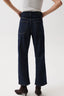 Beau Seamed Crescent Raw Jean - Night Fall