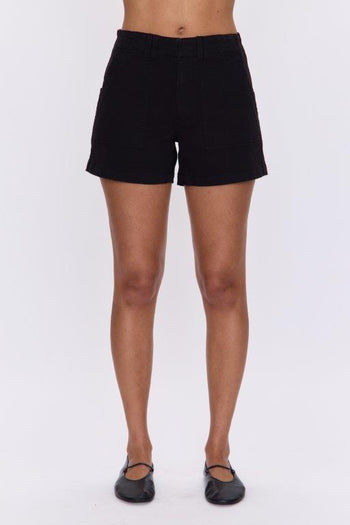 Marissa High Rise Utility Short - Noir