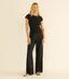 Lavon Linen Pant - Black