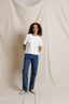 Atlas Crewneck Heavy Cotton Tee - White