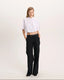 Heavyweight Jersey Cinched Waist Polo - White