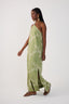 Emb. Nature Halter Maxi Dress