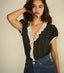Orella Top - Noir Dot