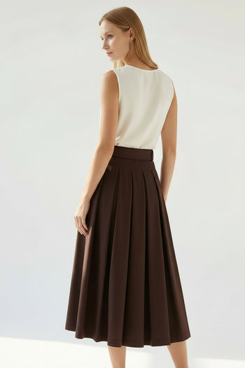 Soraia Skirt - Brown