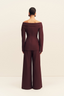 Asher Off Shoulder Top - Berry