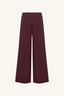 Asher Wide Leg Pant - Berry
