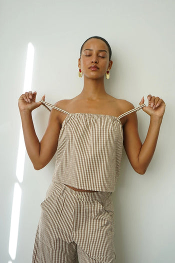 Brandy Check Top
