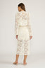 Stella Crochet Long Sleeve Top - White